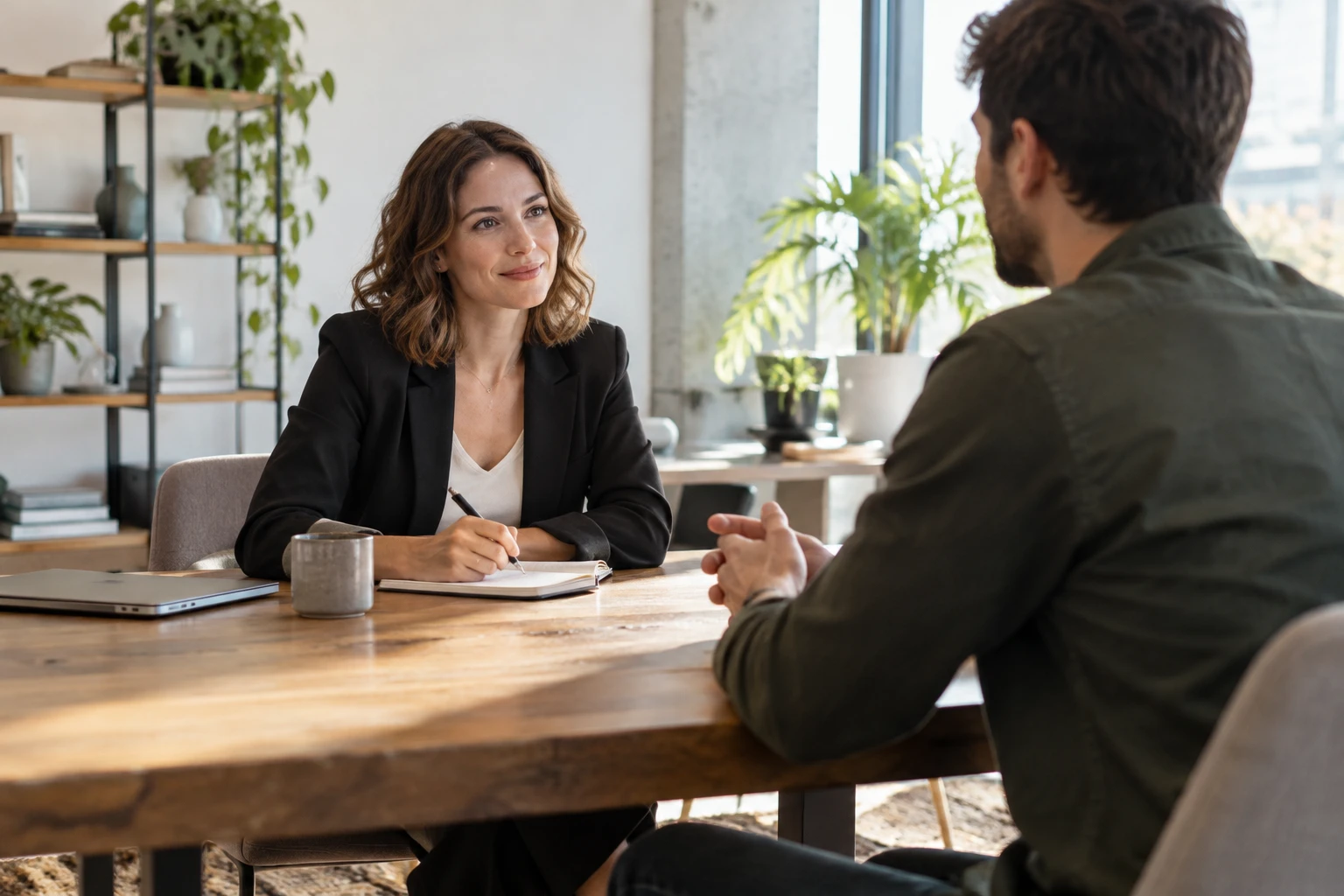 A conversation about interview scheduling in recruitment & staffing