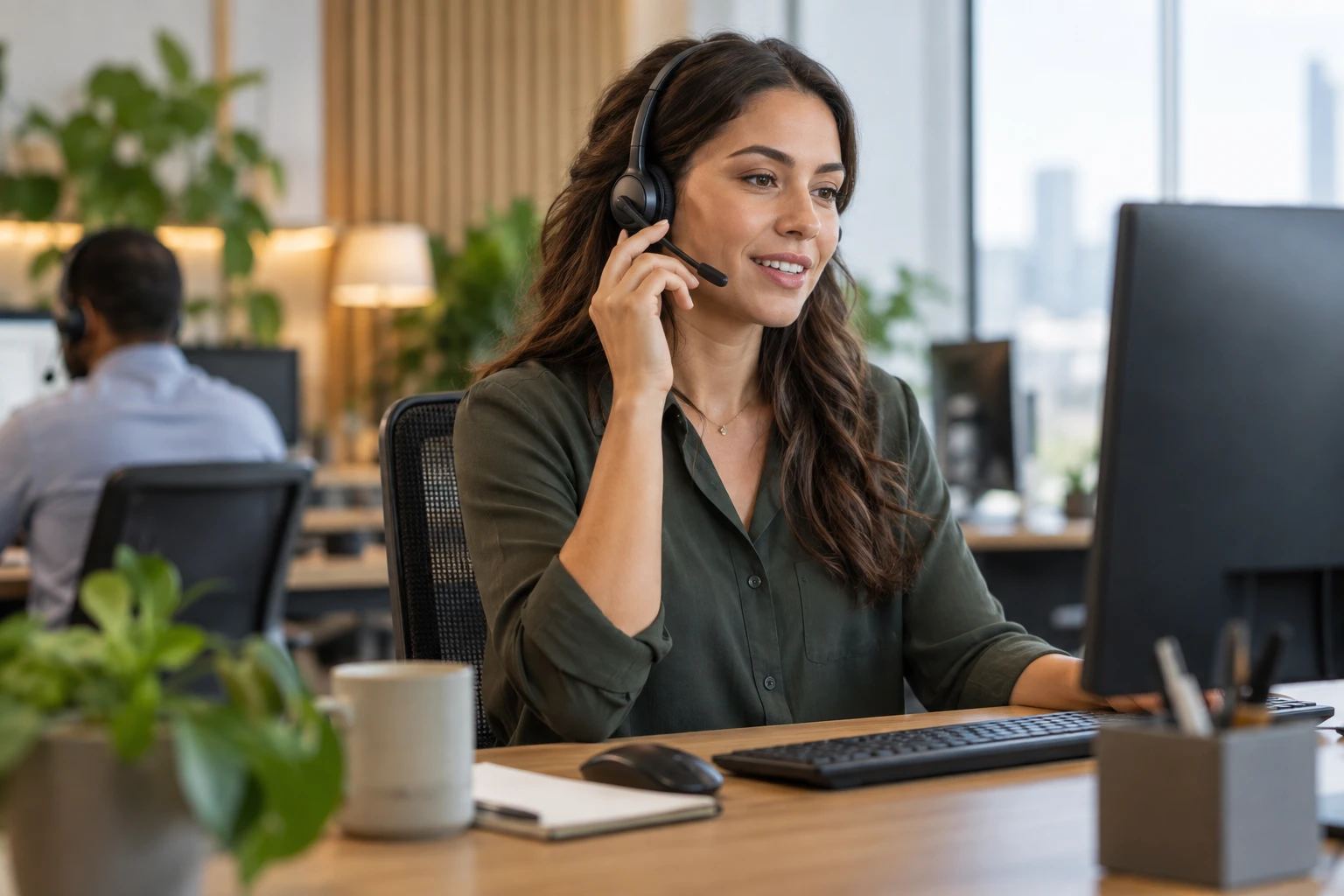 A conversation about installation appointments in telecom